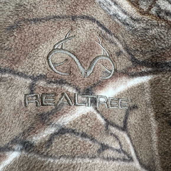 Realtree Camo Fleece Zip up sweater XL - Picture 4 of 6